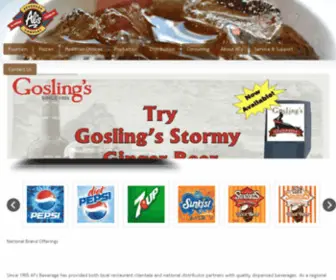 Alsbeverage.com(Al's Beverage Company) Screenshot