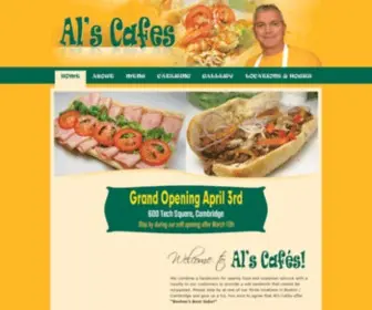 Alscafes.com(Al's Cafes) Screenshot