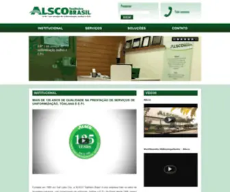 Alsco.com.br(Toalheiro Brasil) Screenshot