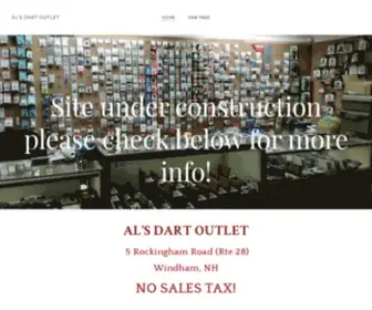 Alsdartoutlet.com(AL'S DART OUTLET) Screenshot