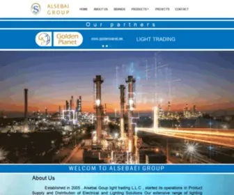 Alsebai-Group.net(Alsebai Group) Screenshot