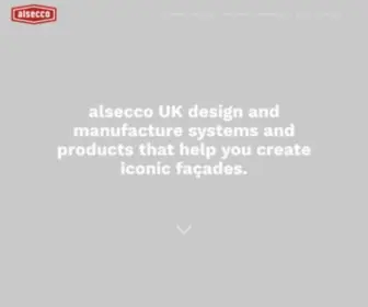 Alsecco.co.uk(Rainscreen Cladding) Screenshot