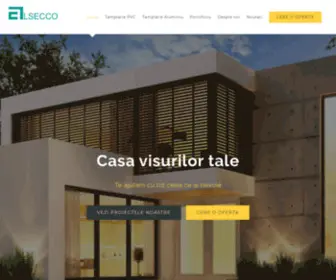 Alsecco.ro(Firma Ferestre Si Geamuri Termopan) Screenshot