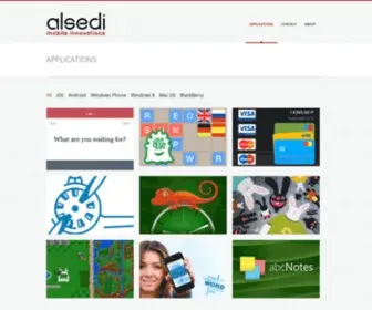 Alsedi.com(ALSEDI Group) Screenshot