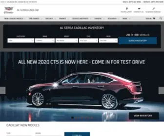 Alserracadillac.com(If you want to get in the driver's seat of a vehicle) Screenshot