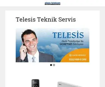 Alsestelekom.com(Telesis Teknik Servis) Screenshot