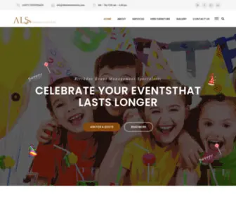 Alseventsservices.com(Events Services) Screenshot