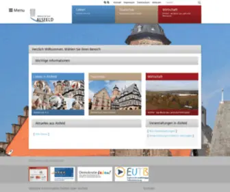 Alsfeld.de(Stadt Alsfeld) Screenshot