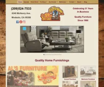 Alsfurniture.com(Al's Furniture) Screenshot