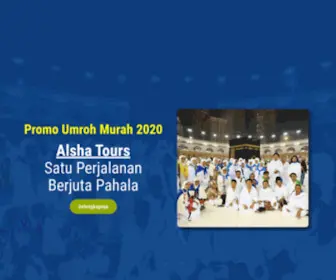 Alshahajiumroh.com(Paket Umroh Murah 2019 Program Promo) Screenshot