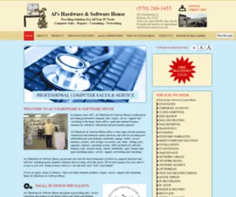 Alshardwaresoftware.com(Al's Hardware & Software House) Screenshot