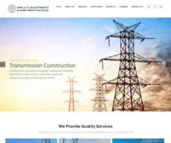 Alsharifkec.com(Al-SHARIF GROUP & KEC LTD) Screenshot