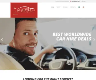 Alshayea.com(Rent A Car) Screenshot