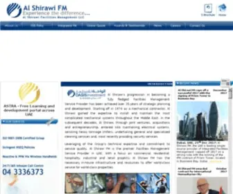 Alshirawifm.com(Al Shirawi Facilities Management LLC) Screenshot