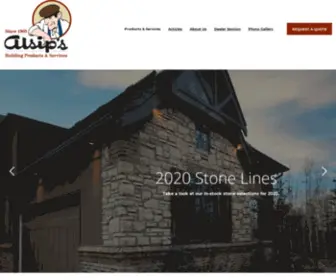 Alsips.ca(Alsip's Building Products & Services) Screenshot