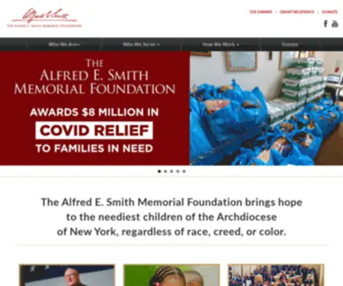 Alsmithfoundation.org(The Alfred E) Screenshot
