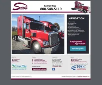 Alsmithtrucking.com(AL Smith Trucking) Screenshot