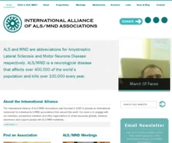 Alsmndalliance.org(International Alliance of ALS/MND Associations) Screenshot