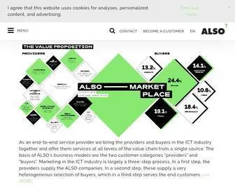 Also.com(ALSO Holding AG) Screenshot