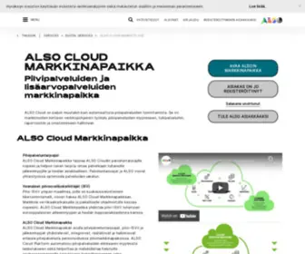 Alsocloud.fi(ALSO Cloud Markkinapaikka) Screenshot