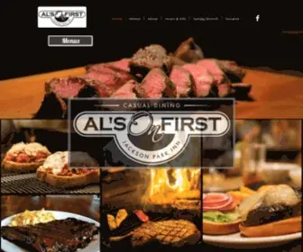 Alsonfirst.com(Al's On First) Screenshot