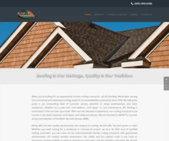 Alsroofingsb.com(Al's Roofing) Screenshot