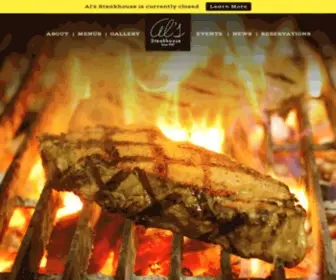 Alssteakhouse.ca(Al's Steakhouse) Screenshot