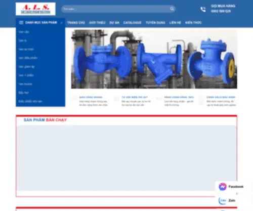 ALS.vn(Nhà cung cấp van công nghiệp) Screenshot