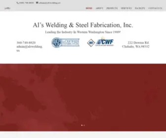 Alswelding.us(Al's Welding & Steel Fabrication) Screenshot