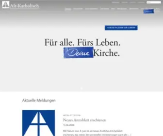 ALT-Katholisch.de(Katholisches Bistum der Alt) Screenshot