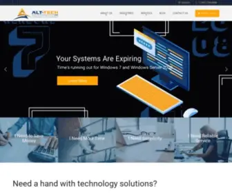 ALT-Tech.ca(IT Company in Edmonton) Screenshot