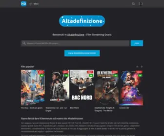 Alta-Definizione.co(AltadefinizioneFilm e SERIE TV in HD su Altadefinizione) Screenshot