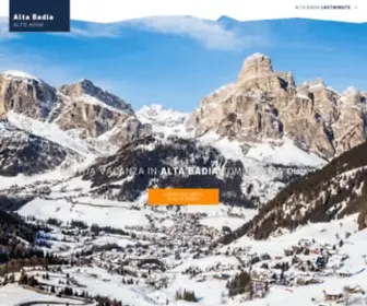 Altabadia.com(Vacanze in Alta Badia) Screenshot