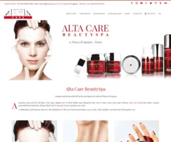 Altacarebeautyspa.com(Alta Care BeautySpa) Screenshot