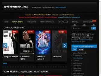 Altadefinizione01.cc(Altadefinizione 01) Screenshot