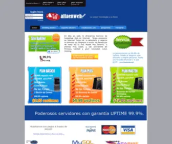 Altaenweb.com(ALTA DE PAGINAS EN INTERNET) Screenshot