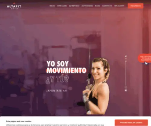 Altafit.es(Altafit, tu Gimnasio low cost) Screenshot