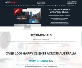 Altaimage.com.au(Stunning Website Design from $895) Screenshot