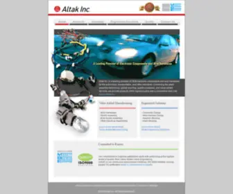 Altakinc.com(Altak Inc) Screenshot