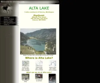 Altalake.com(Campground) Screenshot