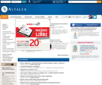 Altalex.com(Quotidiano di informazione giuridica) Screenshot