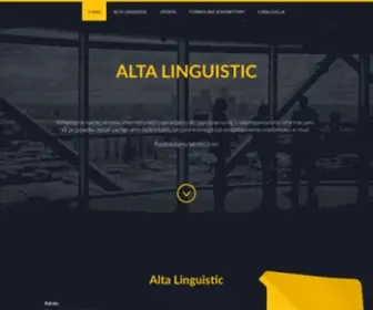 Altaling.eu(Alta Linguistic) Screenshot