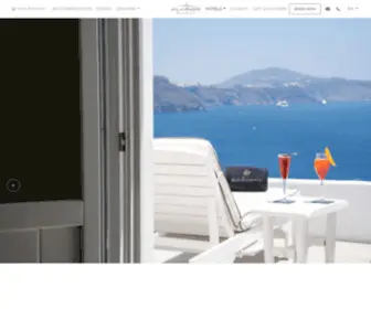 Altamarebyandronis.com(Oia Santorini Hotels) Screenshot