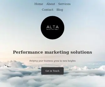 Altamediapartners.com(Alta Media Partners) Screenshot