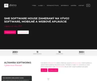 Altamira.sk(Vývoj software a mobilných aplikácií) Screenshot