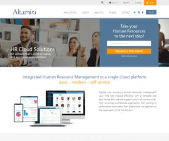 Altamirahrm.com(Altamira HR Software) Screenshot