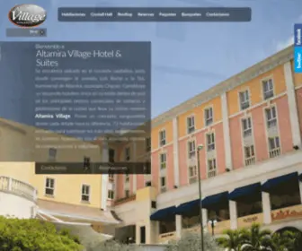 Altamiravillage.com.ve(Altamira Village Hotel & Suites) Screenshot