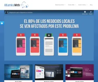 Altamiraweb.net(Agencia seo y sem) Screenshot