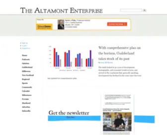 Altamontenterprise.com(The Altamont Enterprise) Screenshot