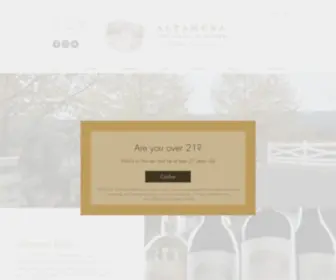 Altamura.com(Altamura Vineyards & Winery) Screenshot